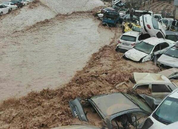 داماد عکس عروسی ساناز کیانی قربانی سیل شیراز