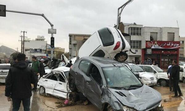 داماد عکس عروسی ساناز کیانی قربانی سیل شیراز
