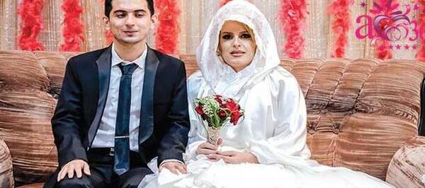 عکس زیباترین عروس و داماد جهان