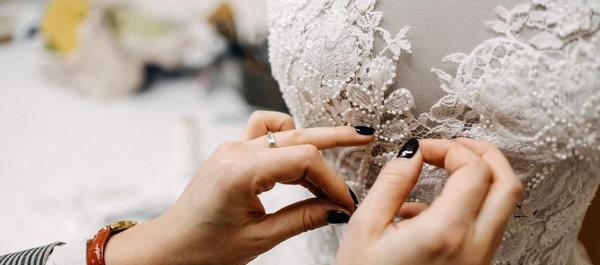 عکس لباس عروس فاطمه بیگی