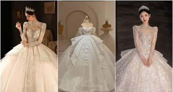 عکس لباس عروس فاطمه ها