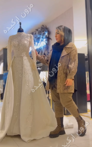 عکس لباس عروس فاطمه ها