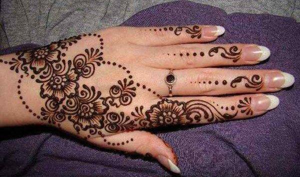 عکس دست حنا عروس
