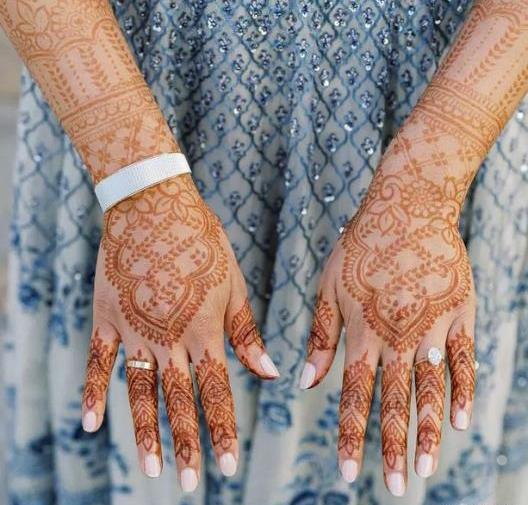 عکس حنای عروس