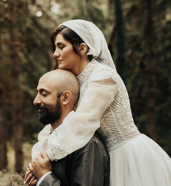عکس های ازدواج شاهرخ استخری و همسرش