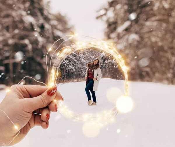 عکس آدم برفی کیوت برای پروفایل