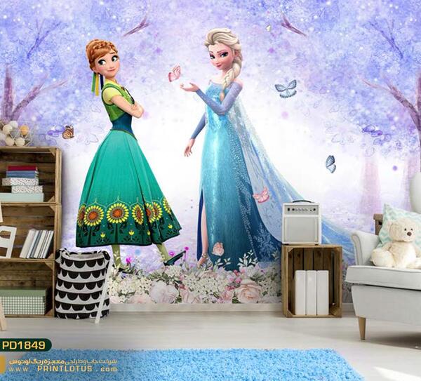 عکس اتاق دخترانه السا و آنا