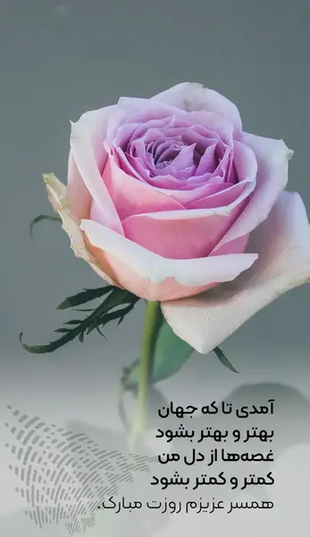 عکس پیام تبریک روز زن به دوستم