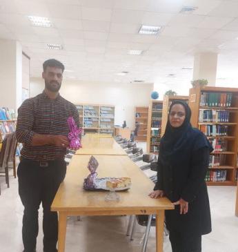 عکس نوشته روز کتابدار