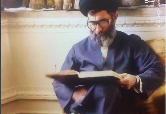 عکس نوشته رهبری در مورد کتاب و کتابخوانی