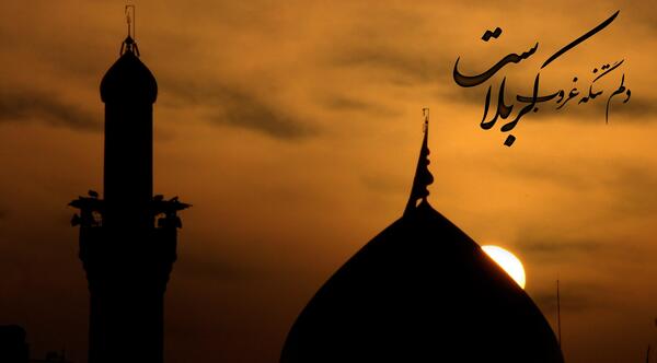 عکس نوشته در مورد زائر کربلا