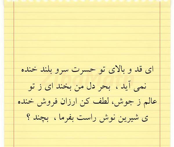 عکس نوشته قد کوتاه