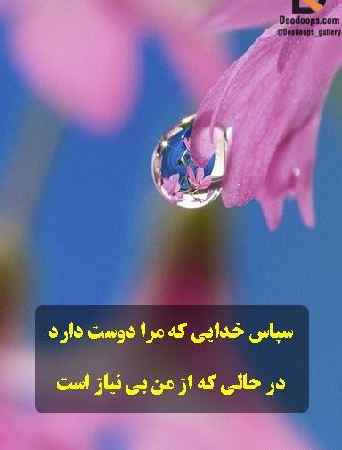 عکس نوشته به دل نگیر خدا ولی دنیات قشنگ نیست