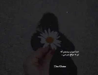 عکس نوشته رفتنت نقطه ی پایان خوشی هایم بود