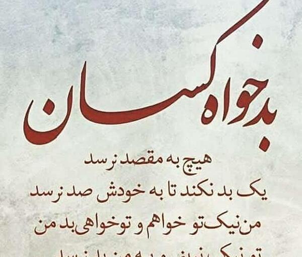 عکس نوشته ادم فضول و حسود