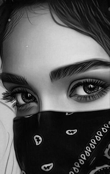 عکس نوشته درباره دختر چشم و ابرو مشکی