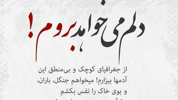 عکس نوشته دلم آرامش خدایی میخواهد