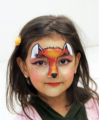 عکس نقاشي صورت دخترانه