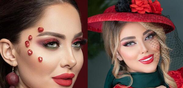 عکس گریم نقاشی روی صورت اسب تک شاخ