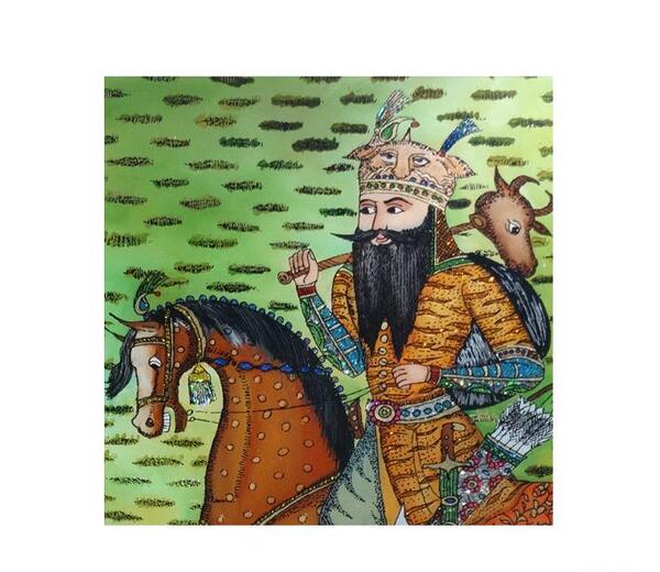 عکس نقاشی صورت اسب رستم