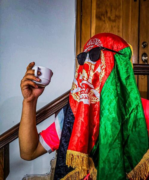 عکس خوشگل پرچم افغانستان