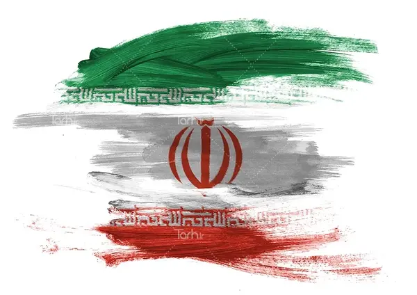 عکس پرچم نقاشی ایران
