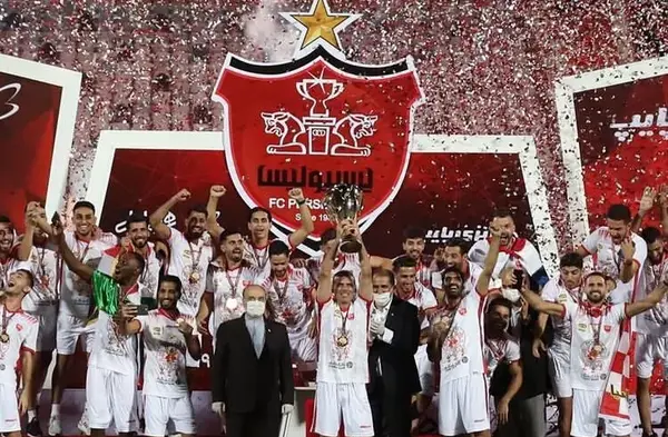 عکس پرچم نقاشی پرسپولیس