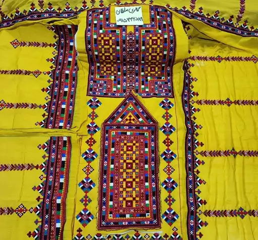 عکس لباس بلوچی دمن دوچ
