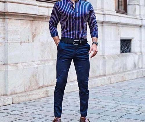 عکس لباس چهارخونه پسرانه