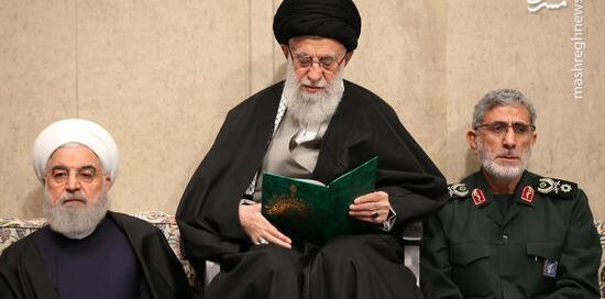 عکس رهبر و حاج قاسم و امام خمینی