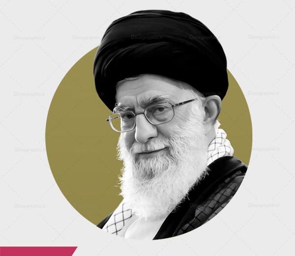 عکس رهبری و امام png
