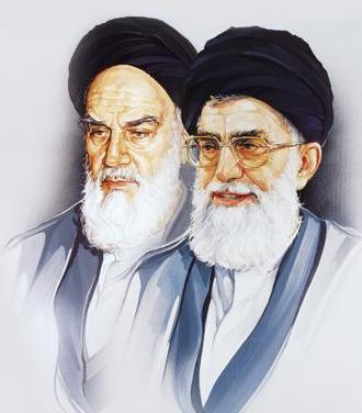 عکس رهبری و امام با کیفیت