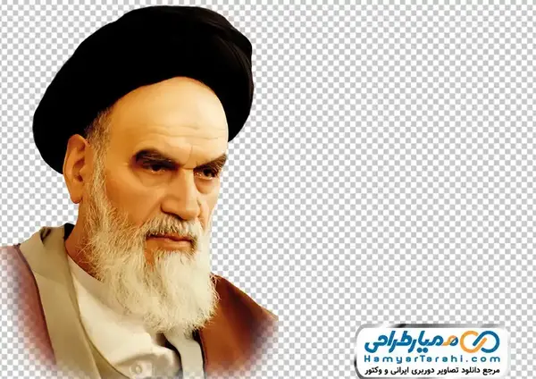 عکس رهبری و امام خمینی png