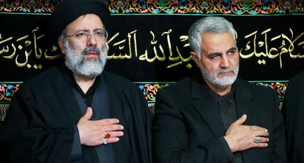 عکس رهبر و سردار سلیمانی و رئیسی