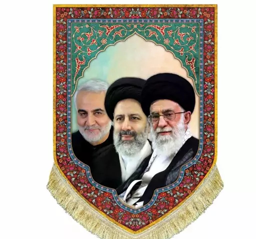 عکس رهبر و امام خمینی و رئیسی
