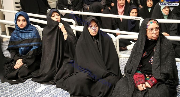 عکس زن رهبر جمهوری اسلامی ایران