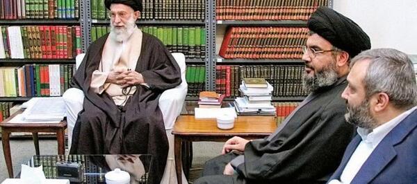 عکس رهبر حاج قاسم و سید حسن نصرالله