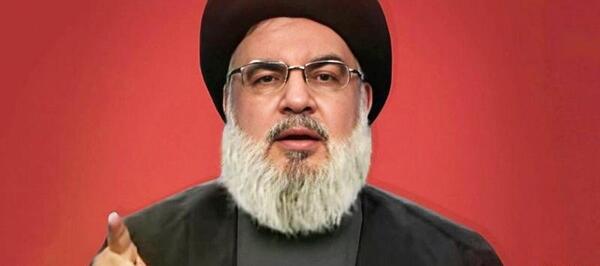 عکس از رهبر لبنان