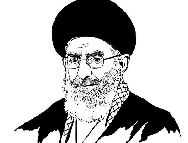 عکس نقاشی رهبری و امام