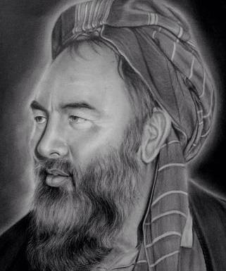 عکس رهبر شهید عبدالعلی مزاری