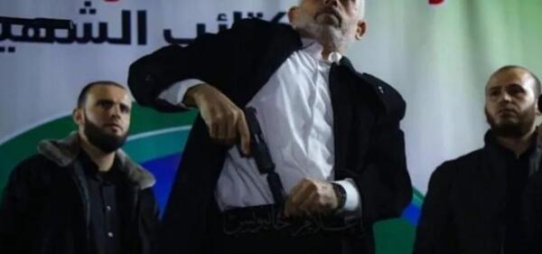 عکس جنازه رهبر حماس