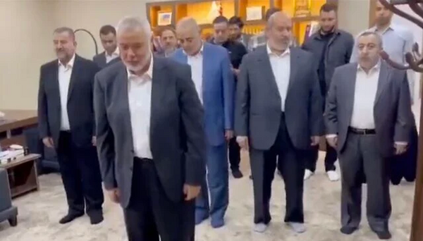عکس جنازه رهبر حماس
