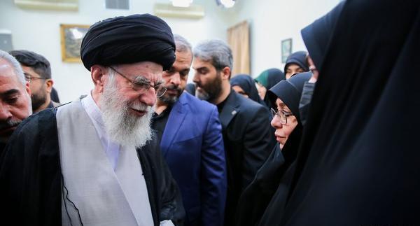 عکس خانواده رهبر خامنه ای
