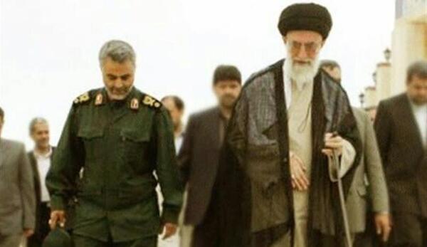 عکس های رهبر و سردار سلیمانی