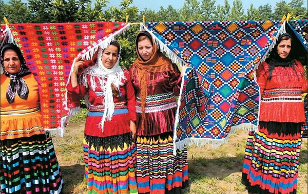 عکس لباس های محلی گیلانی