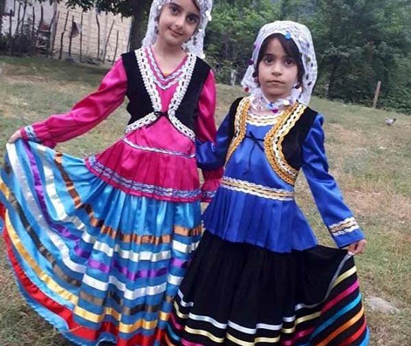 عکس لباس محلی لری بچه گانه
