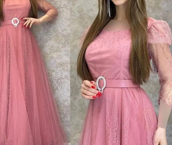 عکس لباس مجلسی بلند شیک