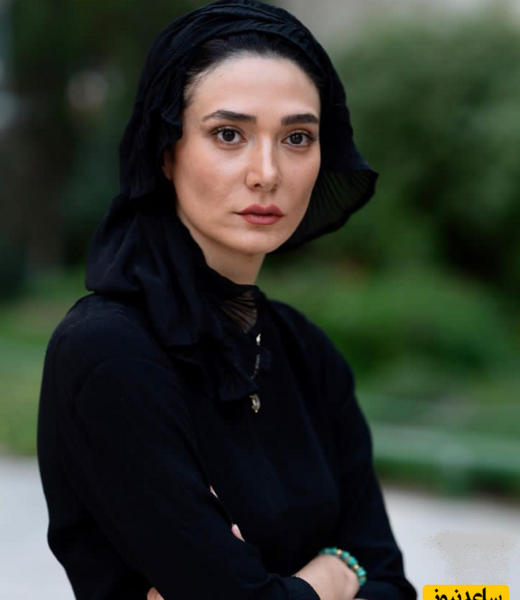 عکس بازیگر مینا وحید و همسرش