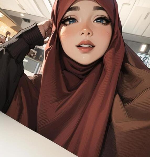 عکس فیک با حجاب