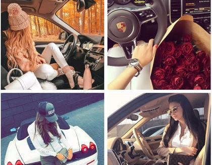 عکس فیک تو ماشین دخترونه